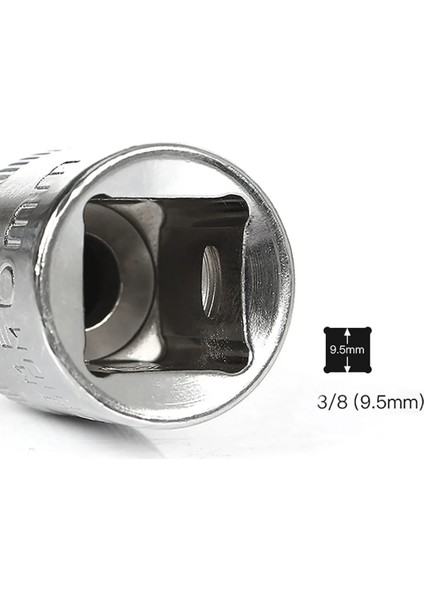 17MM 1 Adet Uzunluk 30MM Altıgen Soket Kol Anahtarı Metrik 3/8 "(9.5mm) Arayüz Soketleri Bit El Aletleri 6MM-24MM (Yurt Dışından) fiyatları