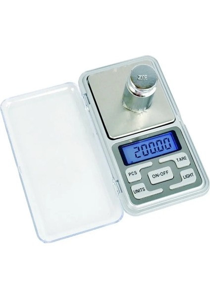 200G x 0.01G Mini Yüksek Doğruluk Cep Ölçeği Elektronik Dijital Ölçeği Altın Takı Denge Mutfak Tartı Takı Ağırlığı (Yurt Dışından)