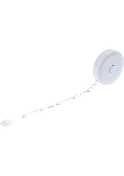 1 Adet 150CM/60 "mezura Taşınabilir Geri Çekilebilir Cetvel Çocuk Yükseklik Cetveli Santimetre Inç Rulo Bant (Yurt Dışından)
