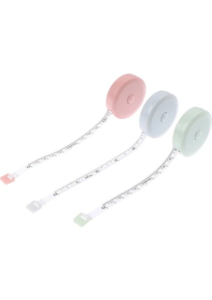 1 Adet 150CM/60 "mezura Taşınabilir Geri Çekilebilir Cetvel Çocuk Yükseklik Cetveli Santimetre Inç Rulo Bant (Yurt Dışından)