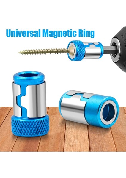 3 Adet Tornavida Ucu Manyetik Bit Alaşımlı Elektrikli Manyetik Halka Tornavida Bit Kafa Tutucu Kaymaz Güçlü Mıknatıs Halkası Phillip Bit Magnetizer (Yurt Dışından)