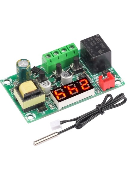Kırmızı 110-220 V W1209 LED Dijital Termostat Sıcaklık Kontrol Cihazı Regülatörü Dc 12 Beyaz LED Kuluçka Ev Kapalı Termoregülatör (Yurt Dışından)
