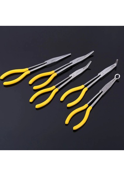 Style-01 Yüksek Karbonlu Çelik Uzun Kargaburun Düz Bükülmüş Uçlu Mekanik Ekipman El Aletleri (Yurt Dışından) modelleri