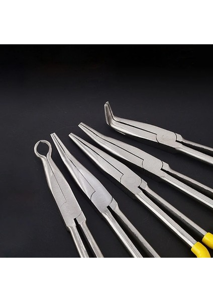 Style-01 Yüksek Karbonlu Çelik Uzun Kargaburun Düz Bükülmüş Uçlu Mekanik Ekipman El Aletleri (Yurt Dışından) indirimleri