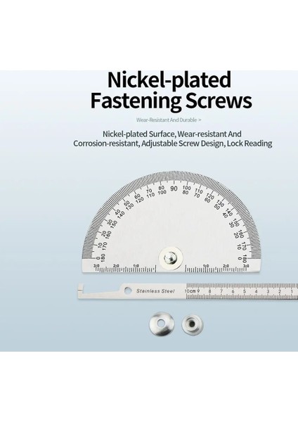 180 Derece Iletki Metal Açı Bulucu Açı Cetvel Ağaç Işleme Araçları Ölçme Cetveli Açı Ölçer Paslanmaz Çelik Açı Ölçer (Yurt Dışından) indirimleri