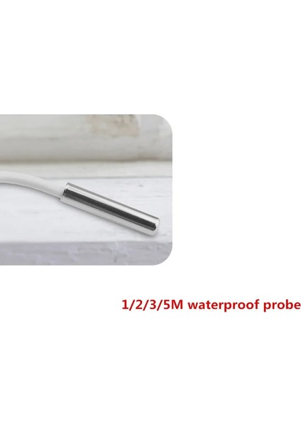 3m Siyah 1/2/3/5m Mini Dijital LCD Kapalı Uygun Sıcaklık Sensörü Nem Ölçer Termometre Higrometre Ölçer Su Geçirmez Prob (Yurt Dışından) indirimleri