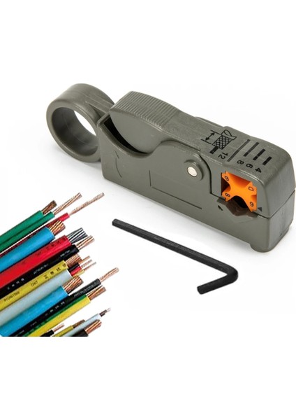 Ordu Yeşil Oauee Sıcak Otomatik Sıyırma Pensesi 4 6 8 12MM Tel Stripper Kablo Tel Kesiciler Sıkma Aracı Altıgen Anahtarı Araçları Makası (Yurt Dışından)