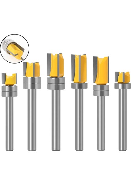03 1 Adet 6mm Shank Freze Kesicisi Ahşap Oyma Şablon Trim Menteşe Zıvana Freze Ucu Düz Uçlu Freze Giyotin Temizleme Floş Aracı (Yurt Dışından) fiyatları