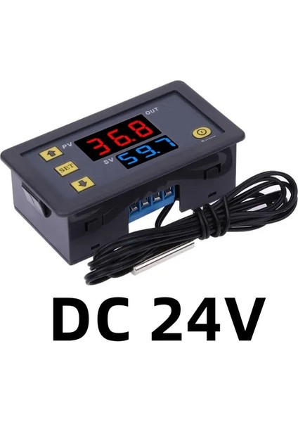 DC24V W3230 Röle Çıkışı Dijital Sıcaklık Kontrol Cihazı -55 ~ 120C Termostat Regülatörü Isıtma Soğutma Kontrol Anahtarı 10A 220 V/20A 12 V (Yurt Dışından)