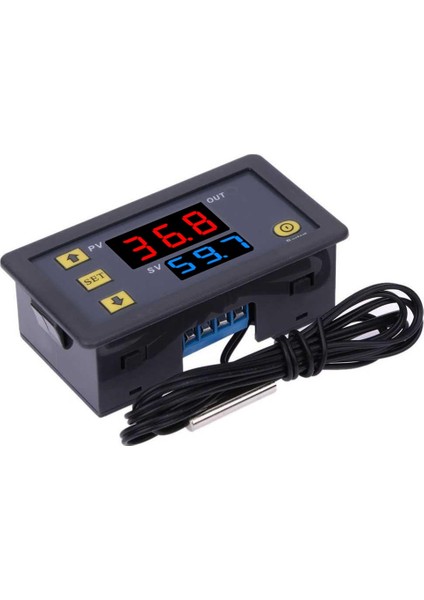 DC24V W3230 Röle Çıkışı Dijital Sıcaklık Kontrol Cihazı -55 ~ 120C Termostat Regülatörü Isıtma Soğutma Kontrol Anahtarı 10A 220 V/20A 12 V (Yurt Dışından)