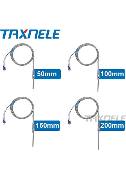 K 400 800 Derece Rtd K J PT100 50MM 150MM 100MM 200MM Fırın Sıcaklık Sensörü M5 Probu Termal Termokupl Endüstriyel Sensör (Yurt Dışından) fiyatları