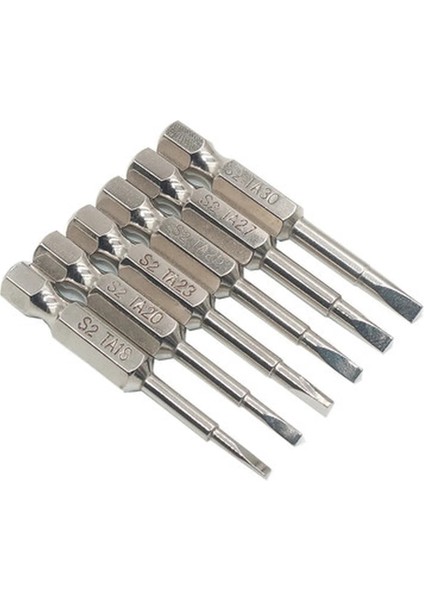 8 Adet Katı Kafa 5 Adet/takım Manyetik Üçgen Kafa Tornavida Uçları Seti 1/4 "s2 Çelik Kaymaz Altıgen Vida Ekipmanları Elektrikli Alet Aksesuarları (Yurt Dışından) modelleri