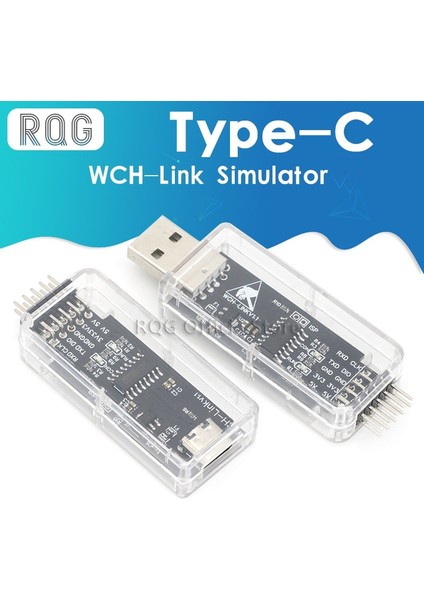 Type-C Wch-Link Emülatörü Cmsıs-Dap Indir Type-C Hata Ayıklama Rısc-V Çevrimiçi Swdttl Arm (Yurt Dışından)