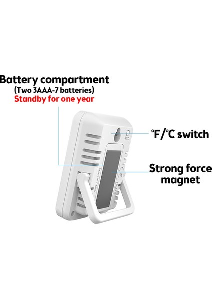 Siyah Arkadan Aydınlatmalı Thermopro Dijital Higrometre Oda Termometresi Iç Mekan Elektronik Sıcaklık Nem Monitörü Arkadan Aydınlatmalı Hava Istasyonu (Yurt Dışından) modelleri