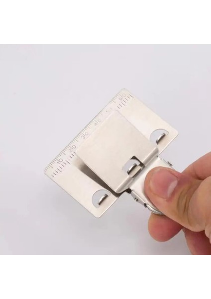 Gümüş 1 Adet Mezura Bulucu Ev Aracı Mezura Bulucu Klip El Taşınabilir Araç Ağaç Işleme Için Uygun Ölçü Hassas Haedware (Yurt Dışından)