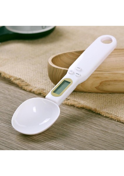 Beyaz 500G/0.1G Hassas Dijital Ölçüm Kaşıkları Mutfak Mutfak Ölçüm Kaşığı Gram Elektronik Kaşık LCD Ekran Mutfak Terazileri (Yurt Dışından) indirimleri