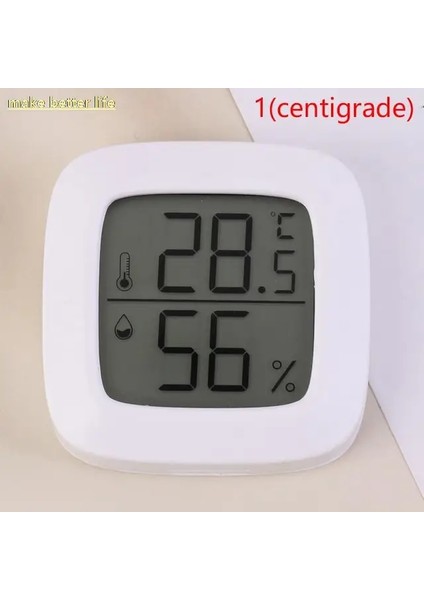 A1 Mini Kapalı Termometre LCD Dijital Termometre Oda Higrometre Ölçer Sensörü Nem Ölçer Sıcaklık Ölçer (Yurt Dışından)