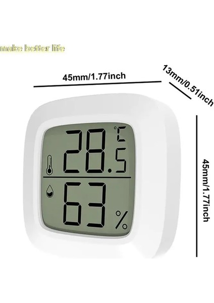 A1 Mini Kapalı Termometre LCD Dijital Termometre Oda Higrometre Ölçer Sensörü Nem Ölçer Sıcaklık Ölçer (Yurt Dışından) indirimleri