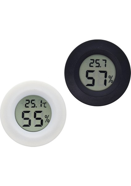 Siyah 2ın1 Dijital Termometre Higrometre Mini LCD Dijital Sıcaklık Nem Ölçer Dedektörü Termograf Kapalı Oda Enstrüman Bırak (Yurt Dışından) modelleri
