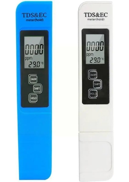 B Mavi 3 In 1 Dijital Tds Metre Su Test Cihazı Dijital 0.0-14.0 Ph Metre Test Cihazı Tdsec LCD Su Saflığı Ppm Akvaryum Filtresi Aqua R2K9 (Yurt Dışından) indirimleri