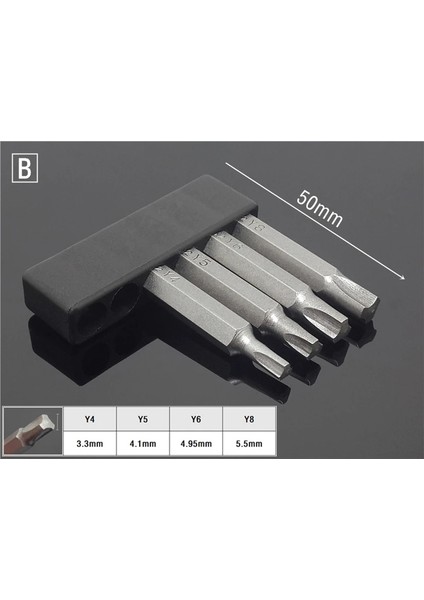 A-2 Adet Tornavida Seti S2 Çelik 1/4 Hex Manyetik Kolu Tornavida Uçları Onarım Dıy El Aletleri U Şekilli/bisiklet/y Tipi/yıldız/üçgen (Yurt Dışından)