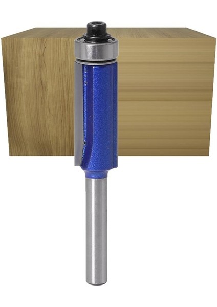6MMX6.35MM 1 Adet 1/4 Shank 6mm Shank Trim Yönlendirici Bit Için Rulman ile Ahşap Şablon Desen Bit Tungsten Karbür Freze Kesicisi Ahşap Için (Yurt Dışından) indirimleri