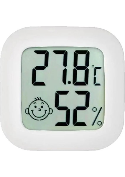 Beyaz C Dijital Termometre Higrometre Taşınabilir LCD Sıcaklık Nem Monitörü Kapalı Dış Sıcaklık Nem Ölçer Sensörü (Yurt Dışından) modelleri