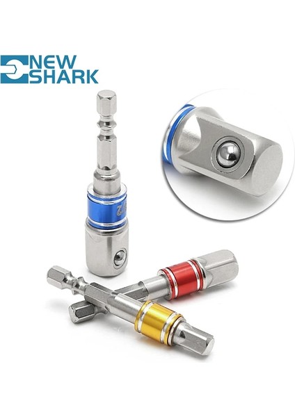 I90217 3 Adet Matkap Soket Adaptörü Darbeli Matkap Uzatma Matkap Uçları Bar Soket Adaptörü 1/4 3/8 1/2 Boyutu Hex Shank Kare Kafa Matkap Ucu (Yurt Dışından) modelleri