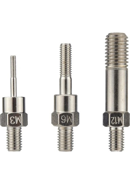 Alaşım M12 BT606 BT605 BT607 Perçin Tabancası Aksesuarları Perçin Kafası Parçası Yedek Çekme Çubuğu Vidaları M3 M4 M5 M6 M8 M10 M12 Perçinler (Yurt Dışından)