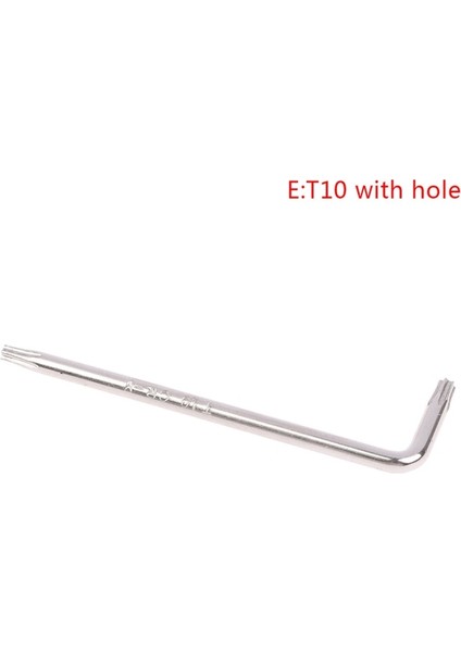 T10 Delikli T6 T7 T8 T9 T10 T15 T20 T25 T30 T40 Altı Loblu Torx Kafa Kurcalamaya Dayanıklı Güvenlik Cıvatası Delik Tornavida Tornavida Anahtarı (Yurt Dışından)