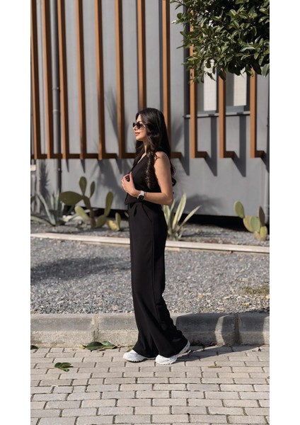 Sophie Düğmeli Yelek Siyah