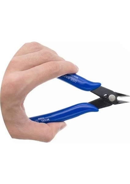 Mavi Çapraz Pense Karbon Çelik Pense Elektrik Teli Kablo Kesiciler Kesme Yan Snips Gömme Pense Makası El Aletleri (Yurt Dışından) indirimleri