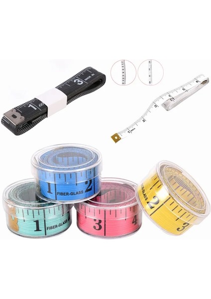 2 Adet Rastgele 1.5 M 1.5 M Vücut Ölçüm Cetveli Dikiş Terzi Mezura Mini Yumuşak Düz Cetvel Santimetre Metre Dikiş Ölçüm Bandı Rastgele Renk (Yurt Dışından) fiyatları