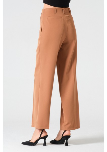 Çımalı Pantolon Kahve 1002