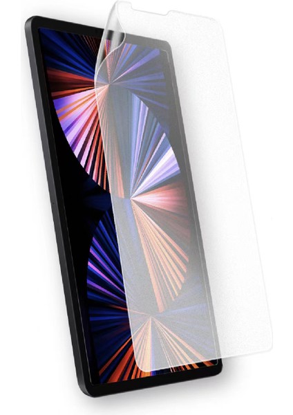 iPad Pro 12.9 2018 (3.nesil) Kağıt Hisli Mat Uyumlu Davin Paper Like Tablet Ekran Koruyucu-Renksiz-8