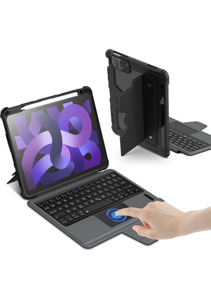 Nillkin iPad 9.nesil Klavye Kılıfı 10,2 Inç,çıkabilendestekstandı,kalemtutucu,sürgülü Kamera Kapağı