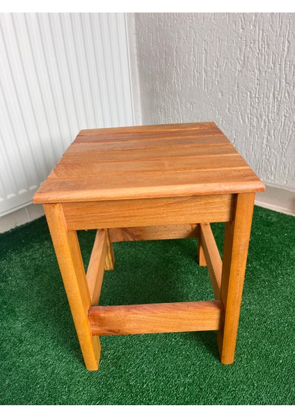 Tabure Kayın Ağacından 37 cm Yükseklik