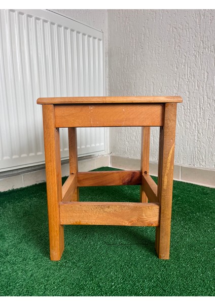 Tabure Kayın Ağacından 37 cm Yükseklik