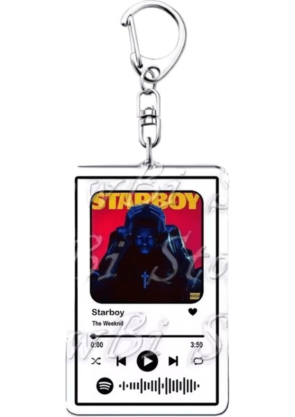 The Weeknd Müzik Anahtarlık Kadınlar Için Aksesuarlar Çocuk Müzik Starboy Kör Edici Işıklar Senin Için Öl The Hills Anahtarlık Takı Hayranları Hediyerenk:starboy (Yurt Dışından)