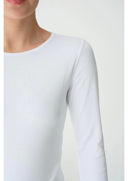 Uzun Kol Örme Body - Beyaz fiyatları