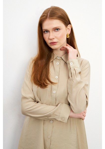 Cupra Tunik Pantolon Takım - Bej modelleri