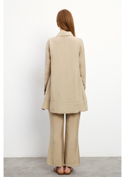 Cupra Tunik Pantolon Takım - Bej fırsatları
