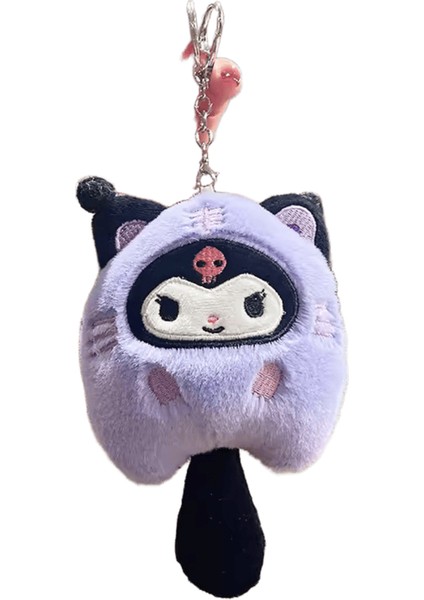 Sanrio Peluş Bebek Anahtarlık Melodi Cinnamoroll Pochacco Sevimli Anahtarlık Çanta Kolye Hediye Çocuk Oyuncakları Sırt Çantası Dekorasyon Kız Hediyeleri (Yurt Dışından)