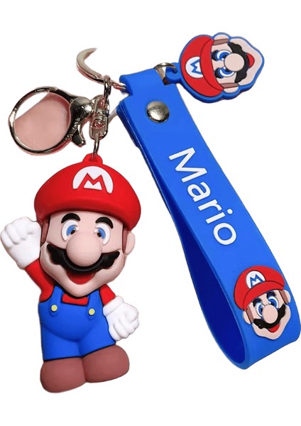 Süper Bros Anahtarlık Pvc Aksiyon Figürleri Oyuncaklar Luigi Koopa Troopa Kurbağa Goomba Süper Mario Figurarts Anahtar Kolye Bebekler Hediyelerrenk:2 (Yurt Dışından)