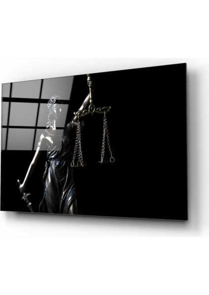 - Themis Heykeli Cam Tablo fiyatları