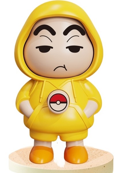 Yeni Crayon Shin-Chan Yüz Değiştiren Bebek Dekompresyon Oyuncağı Kuromi Komik Ifade Bebek Figürü Sevimli Küçük Kolye (Yurt Dışından)