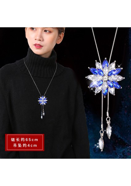 Minimalist Tasarım Kazak Kolye Kadın Haute Couture Giyim Aksesuarları Kolye (Yurt Dışından)