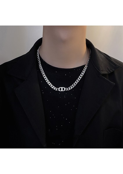 Minimalist Tasarım Kazak Kolye Kadın Haute Couture Giyim Aksesuarları Kolye (Yurt Dışından)