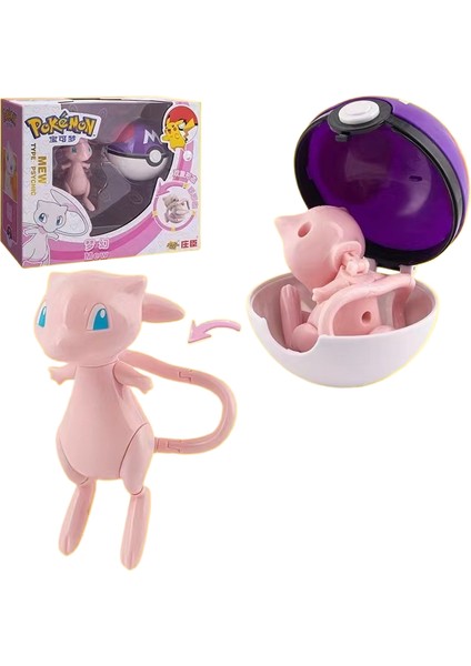 Pet Peebles Pokémon Transformer Yumurta Robotu Yeni Oyuncaklar (Yurt Dışından)