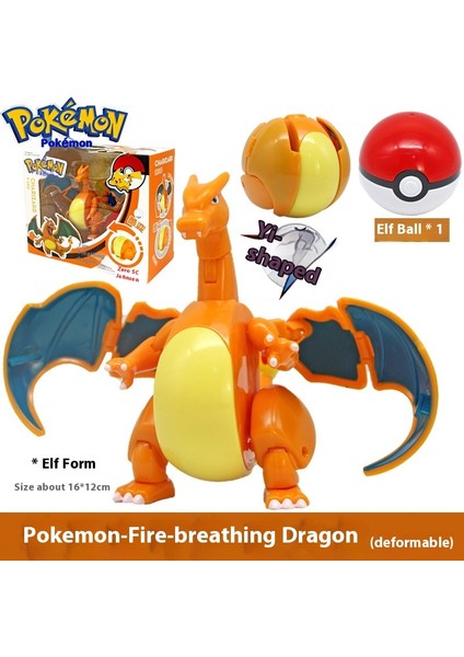 Pet Peebles Pokémon Transformer Yumurta Robotu Yeni Oyuncaklar (Yurt Dışından)